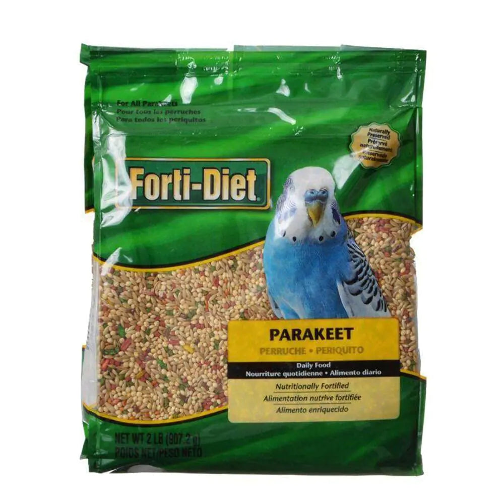 Kaytee Forti-Diet Nutritional Seed-Based Bird Food for Parakeets (2 lbs.)