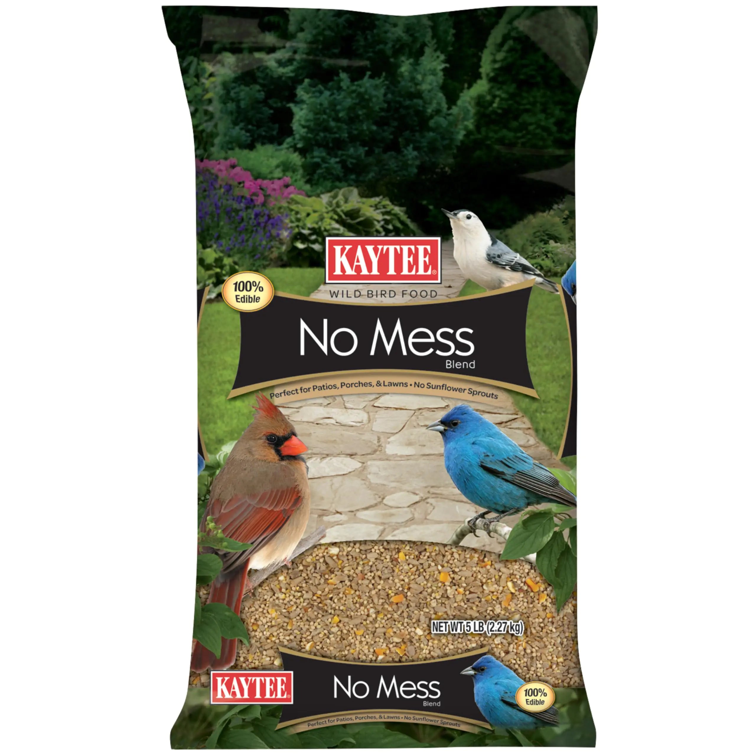 Kaytee Waste Free Bird Seed Blend 5-Pound