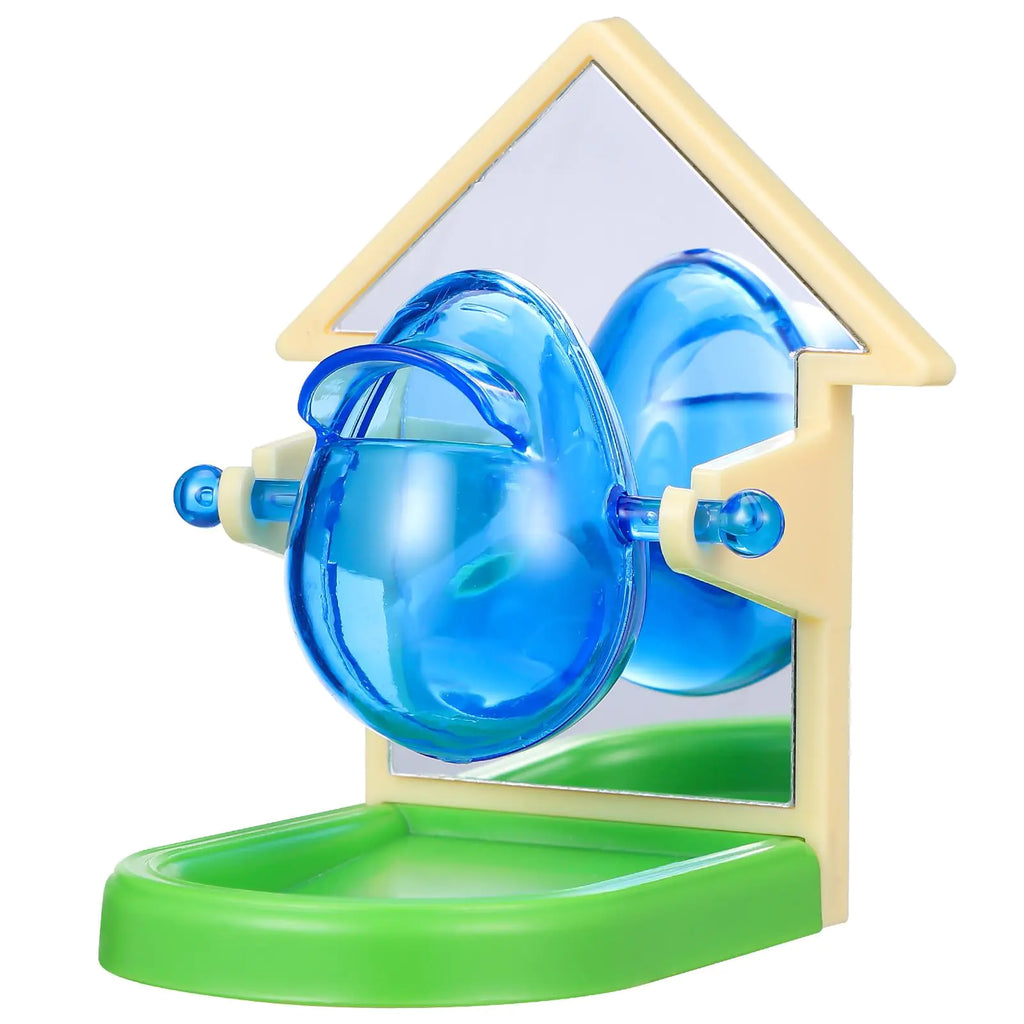 Balacoo Bird Foraging Box: Bird Feeding Toy Treat Dispensing Feeder Parrot Treat Foraging Box Parakeet Feeder Intelligence Growth Cage Toys for Parakeet Cockatiel Macow